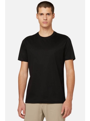 boggi milano ανδρικό t-shirt μονόχρωμο regular fit  σε προσφορά