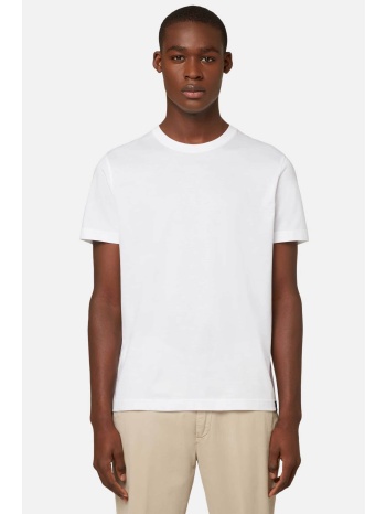 boggi milano ανδρικό t-shirt μονόχρωμο regular fit  σε προσφορά