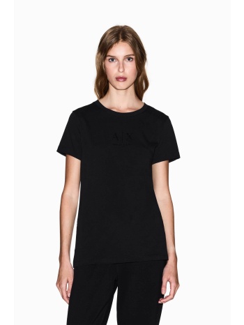 armani exchange γυναικείο t-shirt με λογότυπο regular fit  σε προσφορά