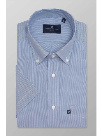 oxford company ανδρικό sport πουκάμισο button down ριγέ
