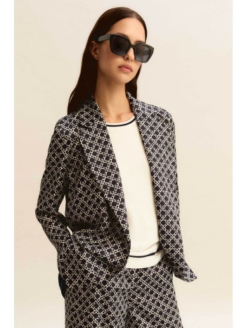 emme by marella γυναικείο σακάκι με all-over print σε προσφορά