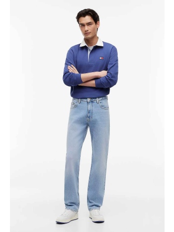 tommy jeans ανδρικό τζιν παντελόνι slim straight fit `ryan` σε προσφορά