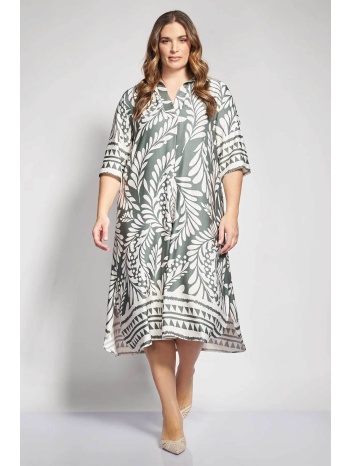 parabita γυναικείο midi φόρεμα με floral print  σε προσφορά