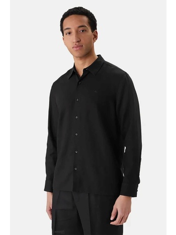 calvin klein ανδρικό πουκάμισο μονόχρωμο regular fit  σε προσφορά