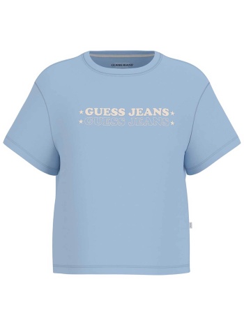 guess γυναικείο t-shirt με logo print boxy fit  σε προσφορά