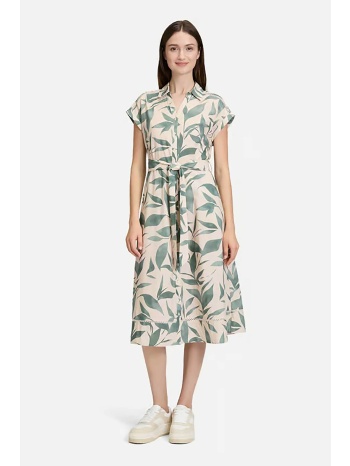 betty & co γυναικείο midi φόρεμα σεμιζιέ με floral print  σε προσφορά