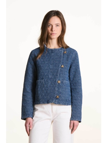 la fée maraboutée γυναικείο denim jacket - fl-ve-feuille-r σε προσφορά