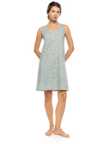 pink label γυναικείο νυχτικό `jade leo` - s1571 πράσινο σε προσφορά