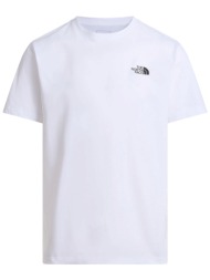 the north face ανδρικό t-shirt regular fit `mountain sketch` - nf0a8guzfn41 λευκό