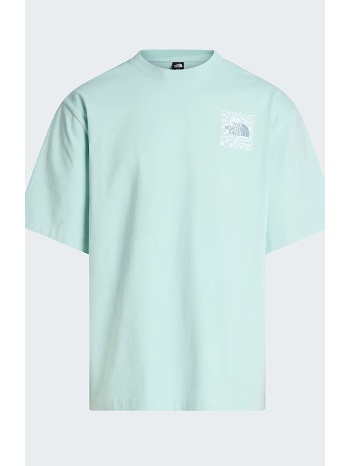 the north face unisex t-shirt oversized fit `sun graphic` 