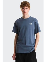 the north face ανδρικό t-shirt relaxed fit `retro earth graphic` - nf0a8g9p0u31 μπλε