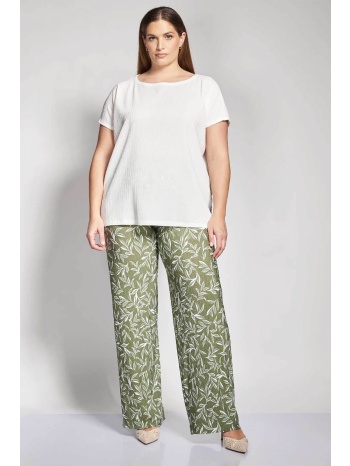 parabita γυναικεία παντελόνα με floral print - 012610200106 σε προσφορά