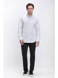 kaiser hoff ανδρικό παντελόνι chino regular fit - d124001321100100 μαύρο