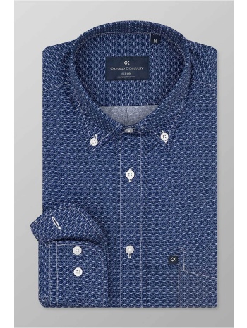 oxford company ανδρικό sport πουκάμισο button down με