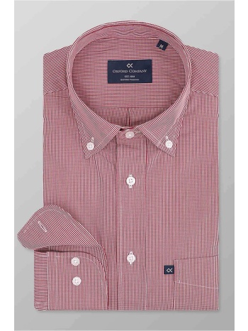 oxford company ανδρικό sport πουκάμισο button down ριγέ