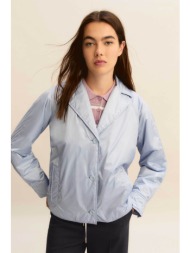 emme by marella γυναικείο jacket αδιάβροχο - 2615021021 μπλε ανοιχτό