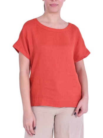 emme by marella γυναικεία μπλούζα από λινό `emmgeyser`  σε προσφορά