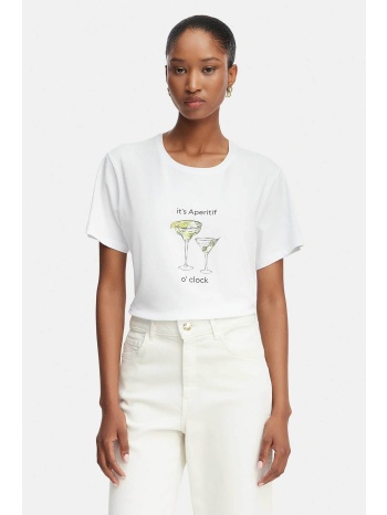 emme by marella γυναικείο t-shirt με print στο στήθος σε προσφορά