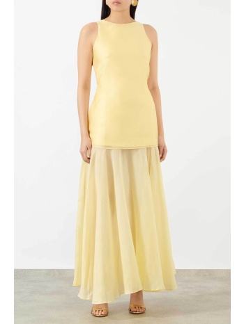 marques` almeida γυναικείο maxi φόρεμα `double layered σε προσφορά