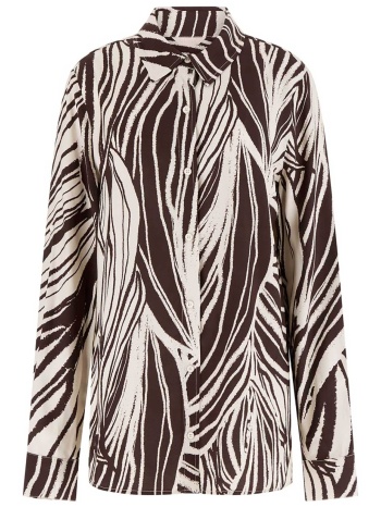 guess γυναικείο πουκάμισο με print regular fit `bastienne` σε προσφορά