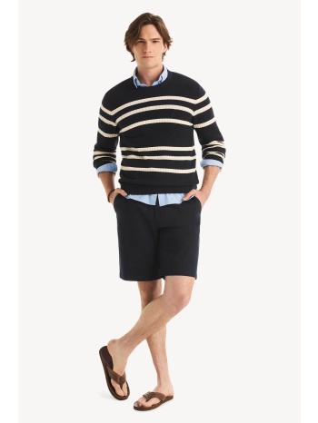 nautica ανδρική βερμούδα chino classic fit - br9102 μπλε σε προσφορά