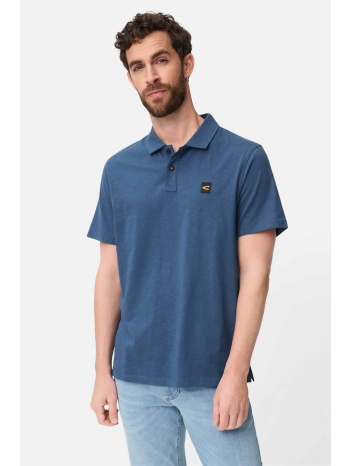 camel active ανδρική μπλούζα πόλο με κεντημένο monogram σε προσφορά
