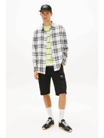tommy jeans ανδρική βερμούδα cargo regular fit `otis`  σε προσφορά