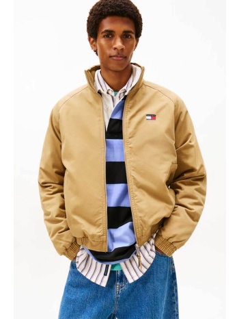 tommy jeans ανδρικό μπουφάν με λογότυπο relaxed fit  σε προσφορά
