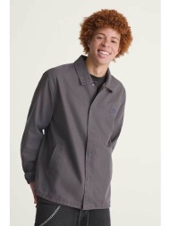 vans ανδρικό canvas jacket relaxed fit `torrey pigment` - vn000t6s1o71 ανθρακί