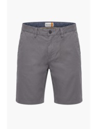 timberland ανδρική βερμούδα chino 10` stretch twill straight fit `squam lake` - tb0a2dfmw081 γκρι