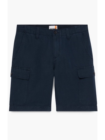 timberland ανδρική βερμούδα cargo με λινάρι loose fit  σε προσφορά