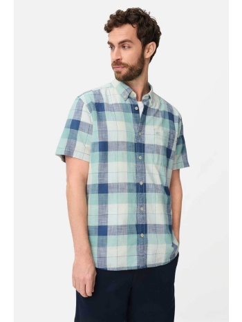 camel active ανδρικό κοντομάνικο πουκάμισο button down με σε προσφορά