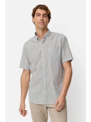 camel active ανδρικό κοντομάνικο πουκάμισο button down με σε προσφορά