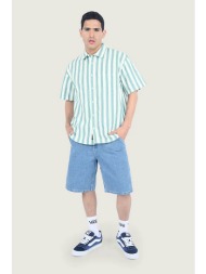 vans ανδρική denim βερμούδα πεντάτσεπη loose fit `chore` - vn000t51cdx1 denim blue