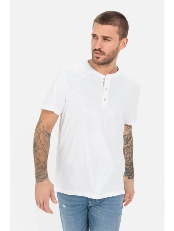 camel active ανδρική κοντομάνικη μπλούζα henley με σε προσφορά