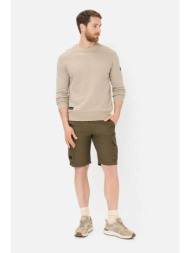 camel active ανδρική βερμούδα cargo regular fit - c261-496r16-7f23 λαδί