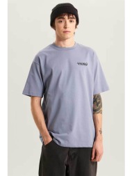 vans ανδρικό t-shirt loose fit `all & nought` - vn000vy9foi1 γκρι γαλάζιο