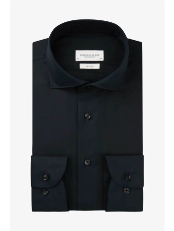 profuomo ανδρικό πουκάμισο μονόχρωμο slim fit - pp2h00010c σε προσφορά