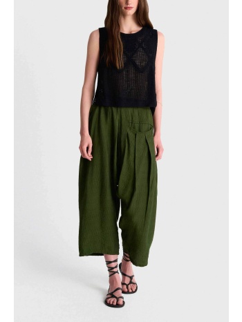 `ale γυναικεία παντελόνα μονόχρωμη loose fit - 8921121 σε προσφορά