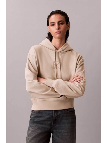 calvin klein γυναικεία μπλούζα φούτερ με λογότυπο relaxed σε προσφορά