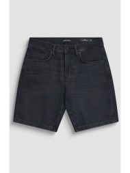 antony morato ανδρική denim βερμούδα πεντάτσεπη regular fit - ds08470143w2263 μαύρο