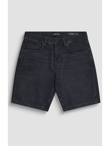 antony morato ανδρική denim βερμούδα πεντάτσεπη regular fit σε προσφορά
