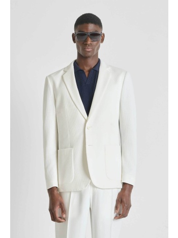 antony morato ανδρικό σακάκι textured regular fit `raya`  σε προσφορά