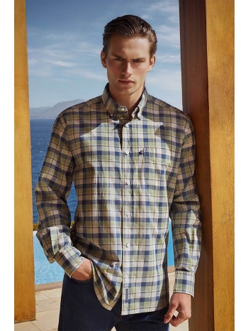 oxford company ανδρικό sport πουκάμισο button down καρό σε προσφορά