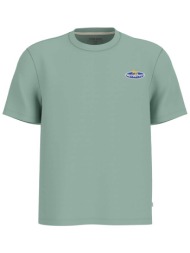 guess ανδρικό t-shirt με κεντημένο λογότυπο regular fit - m6gib7k8hm0 πράσινο
