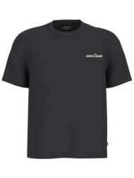 guess ανδρικό t-shirt με graphic print regular fit - m6gic0k8hm0 μαύρο