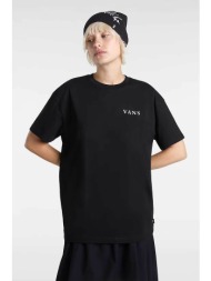 vans γυναικείο t-shirt oversized fit `night orb` - vn000mcfblk1 μαύρο