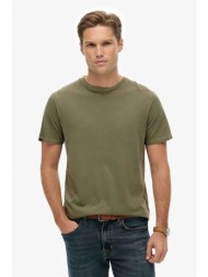 superdry ανδρικό t-shirt `classic essential` - m1012226a λαδί