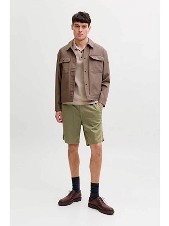 jack & jones ανδρική βερμούδα με ελαστική μέση relaxed fit σε προσφορά