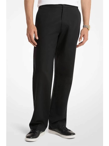 michael kors ανδρικό παντελόνι chino από λινάρι και βαμβάκι σε προσφορά